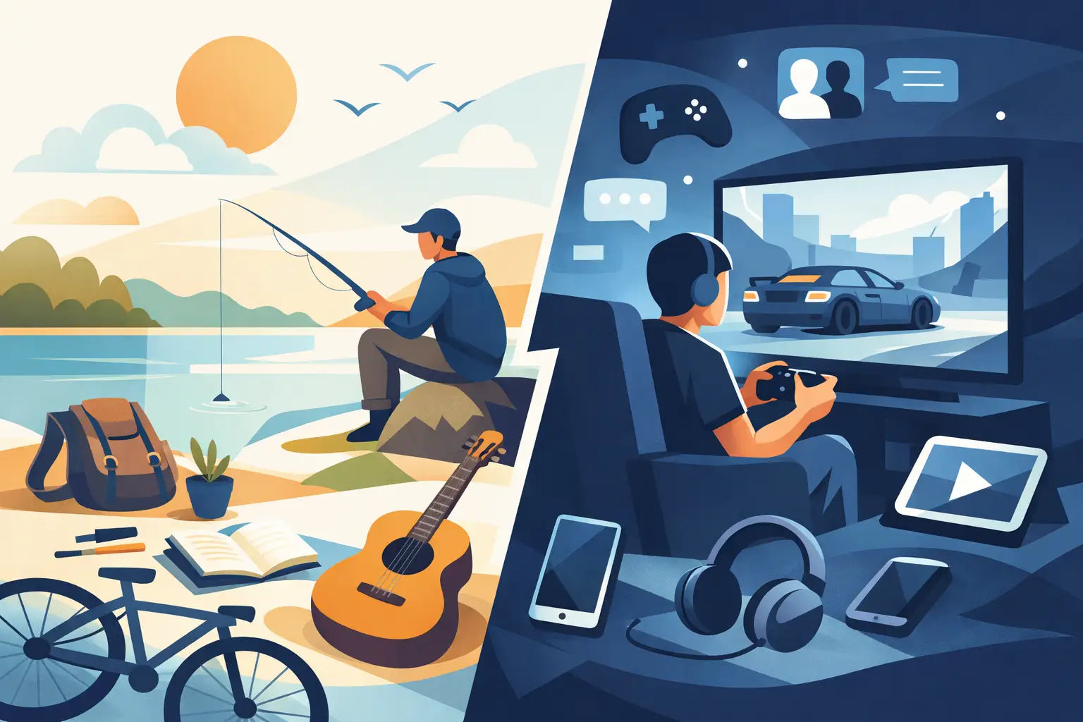 Offline Hobbies vs Screen Time: What Wins? – chill life style