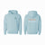chill life x morgan's message zen zip hour of empowear challenge hoodie-chambray blue