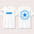 LutzGO x BLV N U tee- white,pink or butter yellow