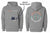 chill life x morgan's message zen zip hour of empowear challenge oversized lux hoodie-cool grey