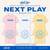 NEXT PLAY-pink, butter yellow or white