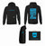 JEDXCHILL Sunshine State of Mind Black Zen Zio Hoodie