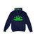 zen zip serenity applique-classic navy/kelly green