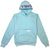 Zen Zip Serenity Applique Hoodie- Sky Blue/Lilac