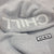 Zen Zip Serenity Applique-Heather Grey/White