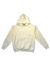 Zen Zip Chenille Applique Hoodie - Ivory