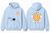 play with joy mental fitness zen zip hoodie-cool grey, chambray, black or ivory