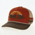 sunrise sundown collection-sundown stripe trucker
