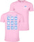 chill life elements chart graphic tee