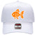 next play goldfish mid profile cap-white or navy -collab with OTTO cap