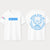 LutzGO x nvr gv up tee- pink, yellow or white