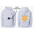 play with joy mental fitness zen zip hoodie-cool grey, chambray, black or ivory