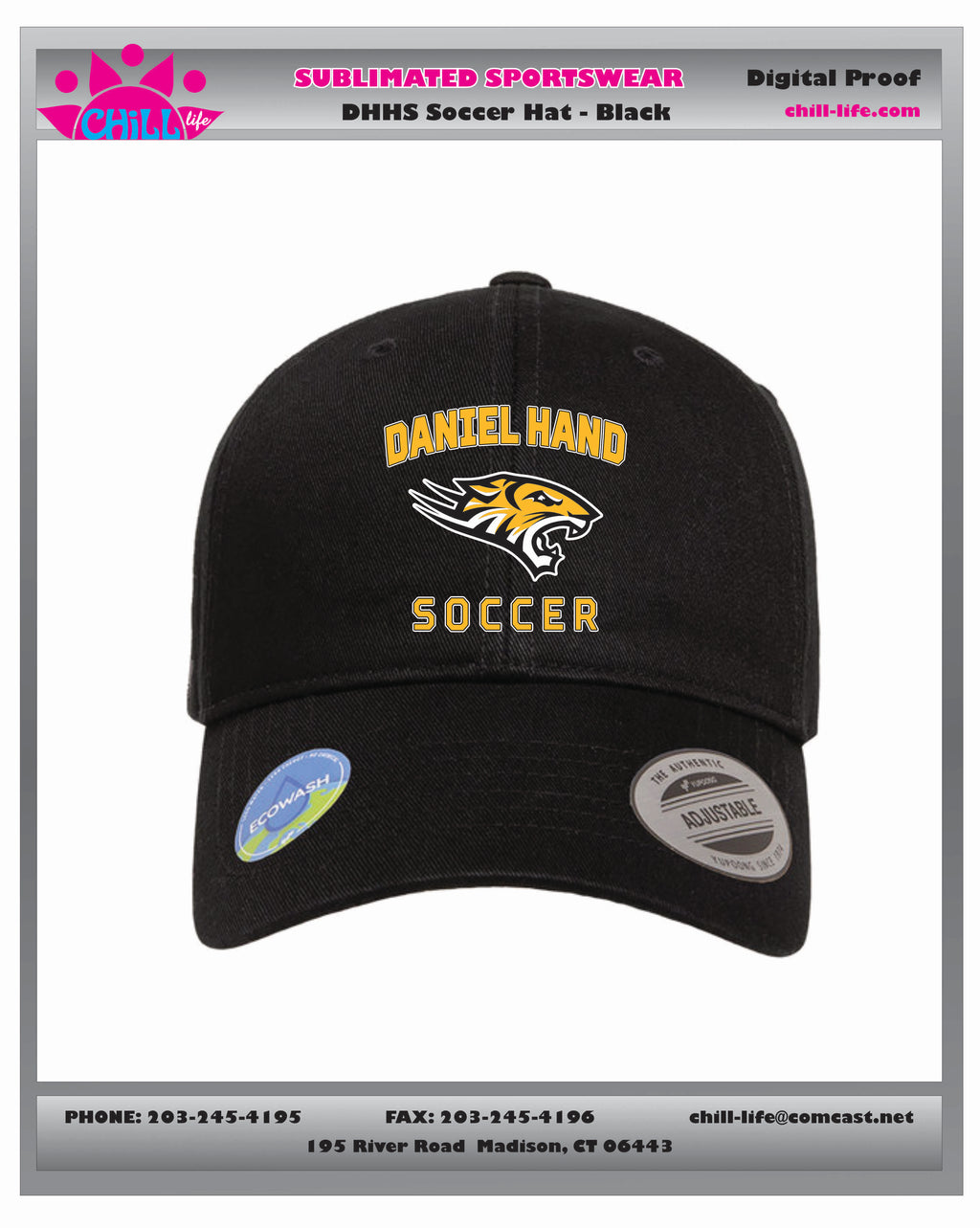 Daniel Hand Soccer Hat