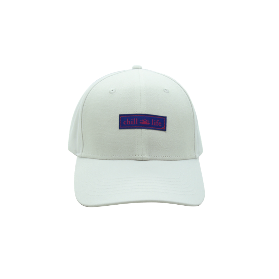 chill life classic cap - white