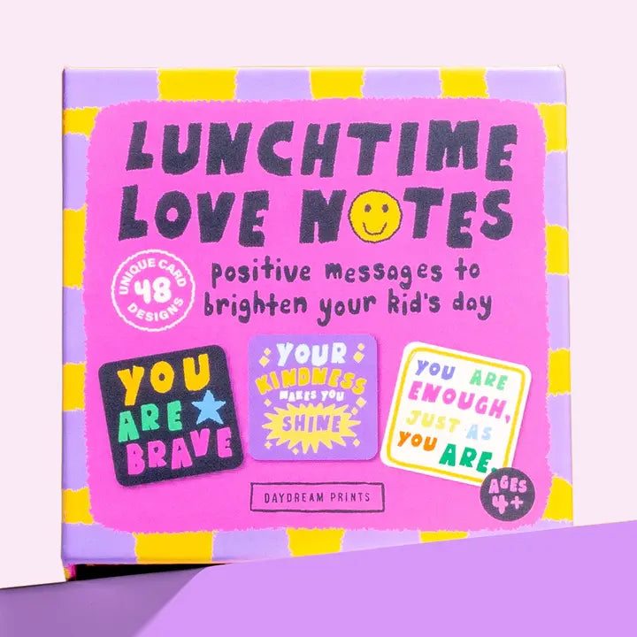 Kids Lunchbox Affirmation Cards | Lunchtime Love Notes