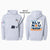 LutzGO x BLV N U Wave Ze Zip hoodie-chambray blue, ivory, cool gray or black