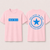 BLV N U tee- white,pink or blue