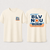 BLV N U wave tee-navy or ivory