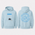 next play your mind is your strongest muscle zen zip hoodie-chambray, ivory, black, cool grey