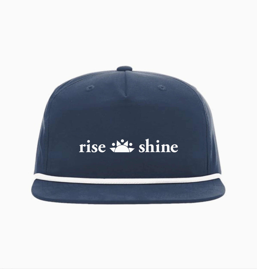 rise & shine Flat Bill with Braid cap -