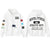 LIMITED EDITION ZEN ZIP Together for Mental Fitness x Big Game Sweatshirt - White PRE ORDER FOR MARCH 30th DELIVERY