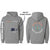 FLG x MORGAN'S MESSAGE NORMALIZE THE TALK GREY ZEN ZIP HOODIE