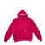 Zen Zip Serenity Applique Hoodie-Rasberry/Pink