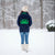 zen zip serenity applique-classic navy/kelly green