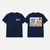 next play goldfish reset tee-navy,ivory or chambray blue