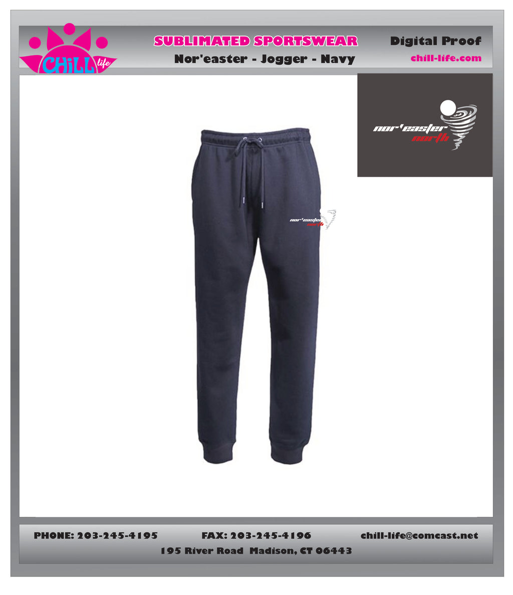 Nor'easter North Lacrosse Jogger-NAVY or GRAY