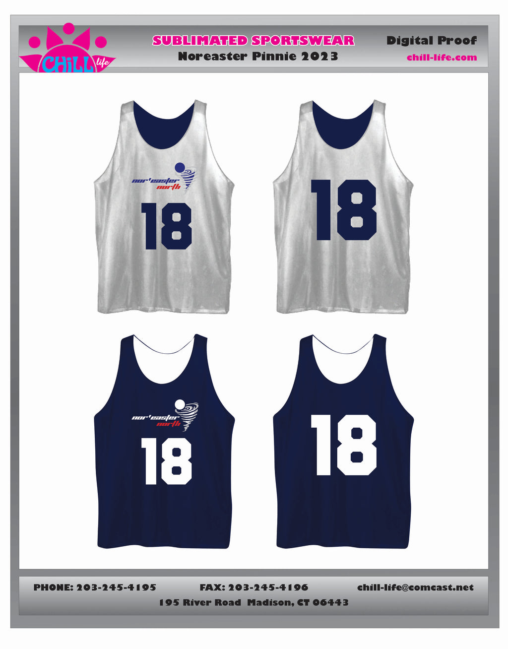 Nor'easter North PRACTICE PINNIE