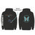 Morgan School x Morgan's Message Taking A Shot At Mental Health Zen ZIp Hoodie Black