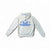 Zen Zip Chenille Applique-Hydrangea Blue