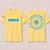 LutzGO x SET THE TONE Lead By Example tee- pink,white or butter yellow