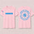 LutzGO x SET THE TONE Lead By Example tee- pink,white or butter yellow