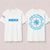 LutzGO x SET THE TONE Lead By Example tee- pink,white or butter yellow