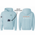 Top Tier x Morgan's Message Human>Athlete Chambray Zen Zip Hoodie