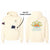 Top Tier x Morgan's Message Rise and Shine Ivory Zen Zip Hoodie