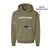 LutzGO x+ATTITUDE Hoodie - Olive REGULAR NON ZEN ZIP