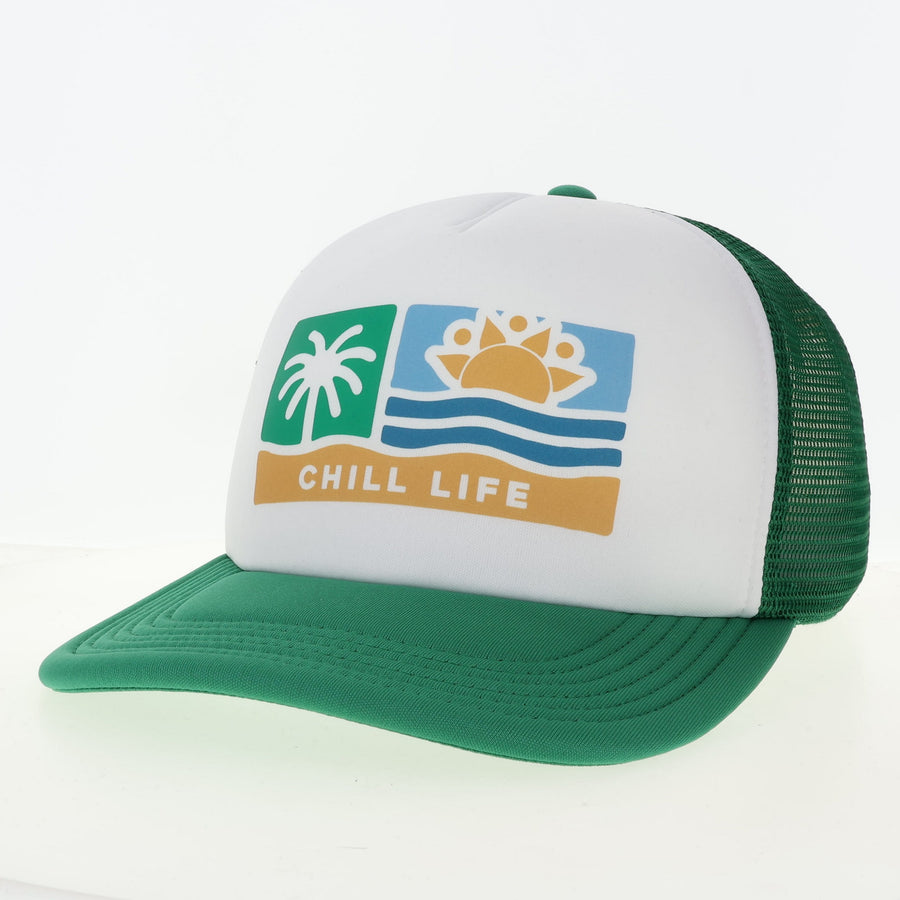 palm and sun collection-laguna trucker
