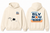 BLV N U Wave Ze Zip hoodie-chambray blue, ivory, cool gray or black