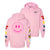 smile patches hoodie