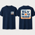 BLV N U wave tee-navy or ivory