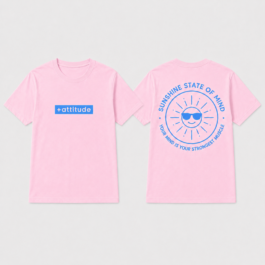 +attitude MINDSET tee-butter yellow, white or pink