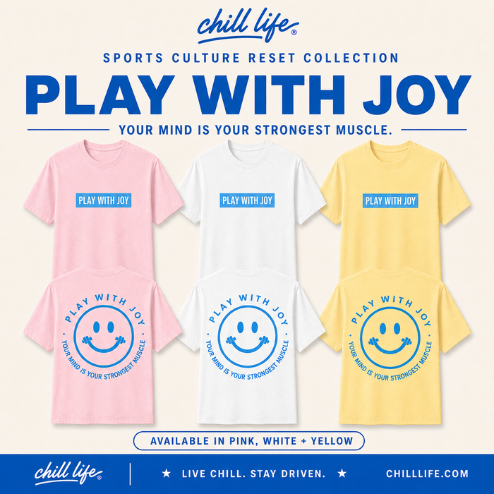 PLAY WITH JOY-white, butter yellow or pink