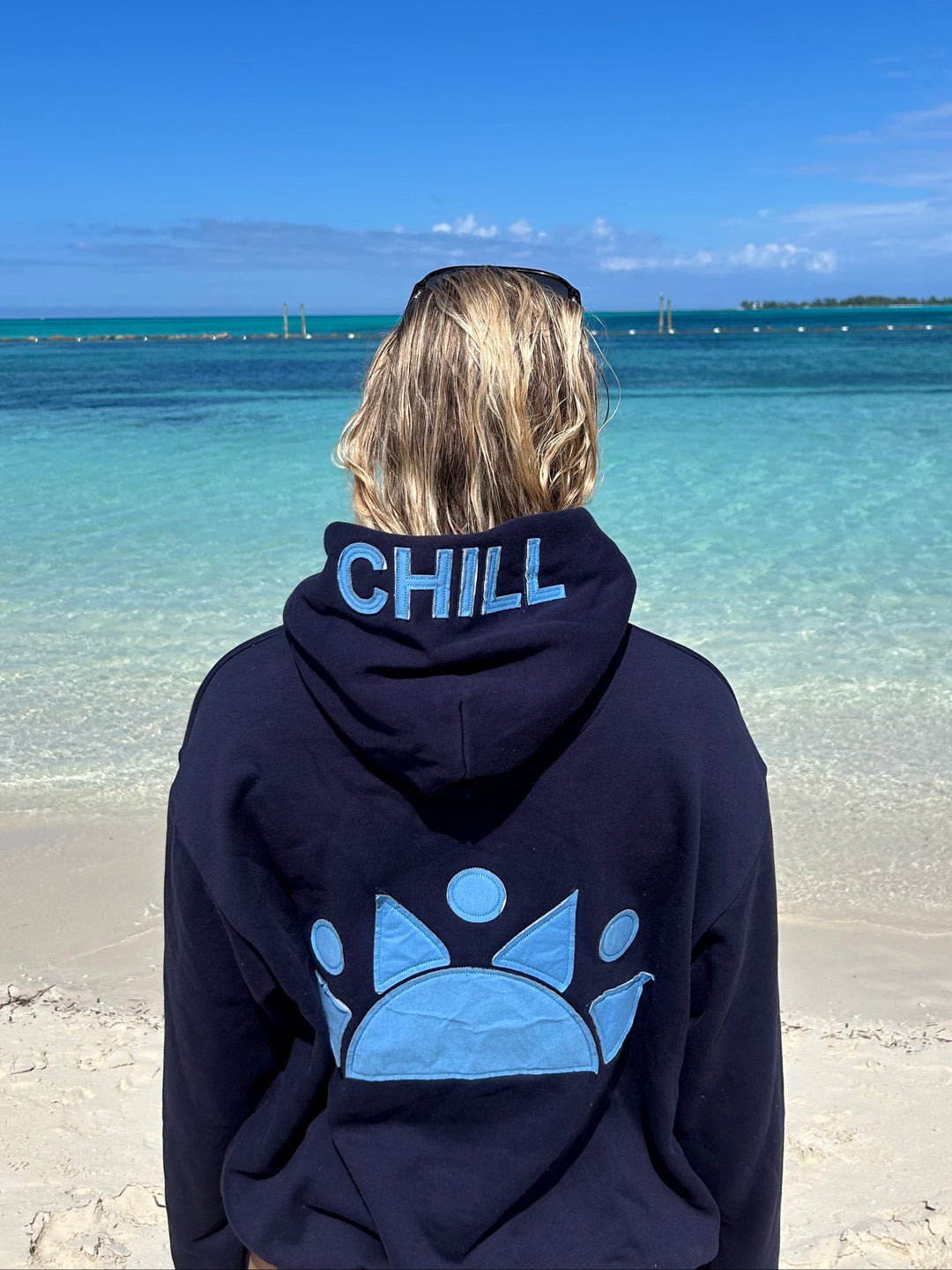 Chill Life hoodie with phone