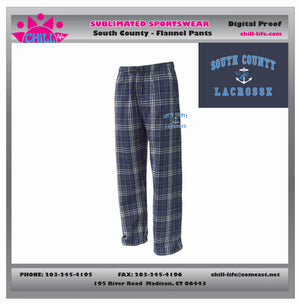 SOUTH COUNTY LACROSSE FLANNEL LOUNGE PANT