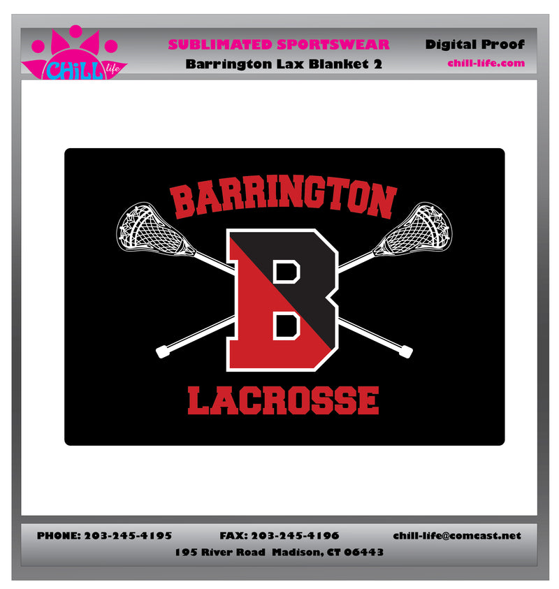 Barrington Lacrosse Blanket