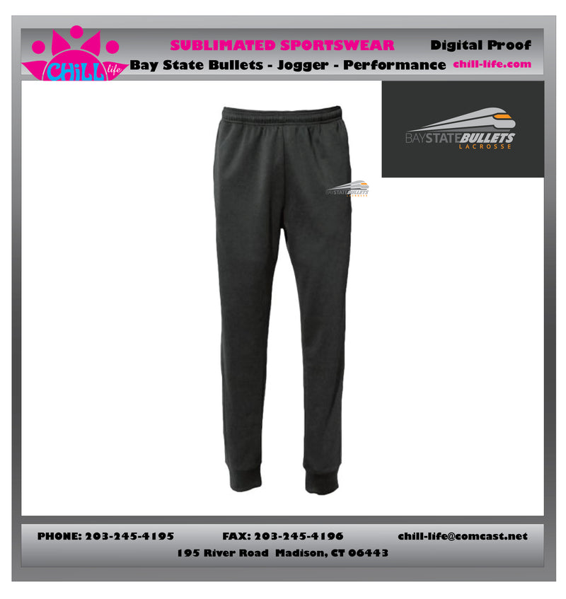 BAY STATE LACROSSE PERFORMANCE JOGGERS