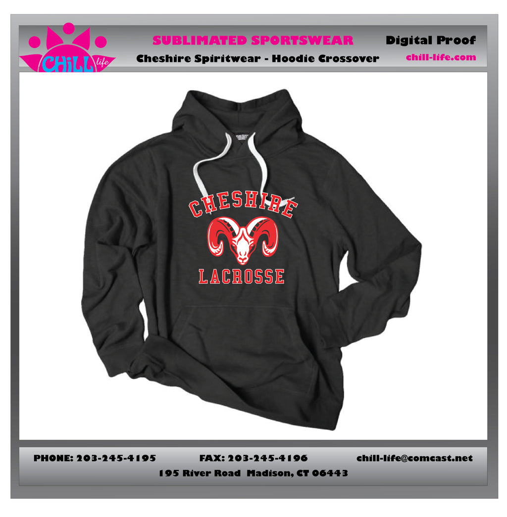 Cheshire Lacrosse CROSSOVER Hoodie